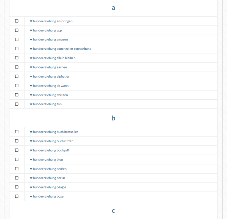 Ubersuggest-Suchergebnisse-Alphabetisch