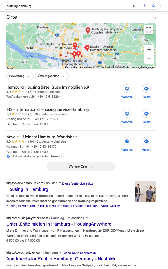 suchergebnis-google-begriff-housing-in-hamburg