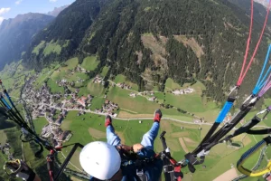 klickbeben beim Paragleiten