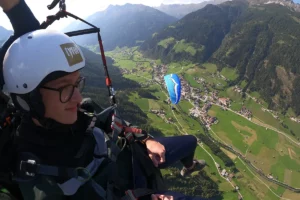 klickbeben beim Paragleiten