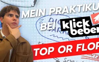 Mein Praktikum bei klickbeben®: Ein Blick hinter die Kulissen des Online-Marketings